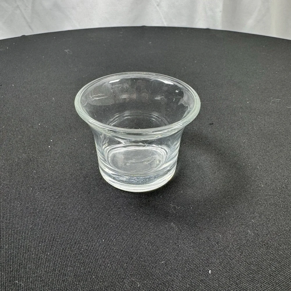 Clear Glass Tea Light Candle Holders‎